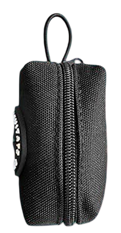 Leash Pouch Poop Bag Dispenser (Small, Black)